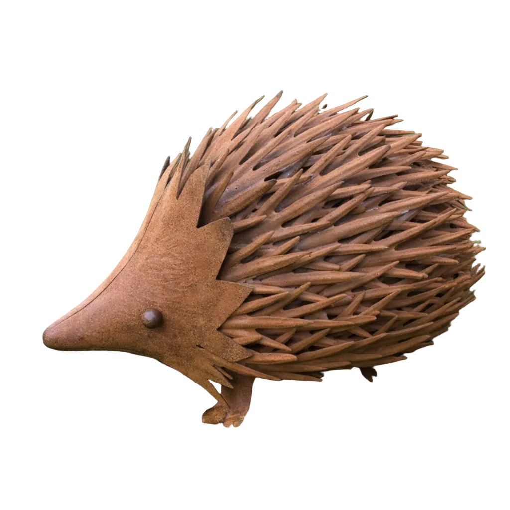 Australian Echidna Metal Garden Statue