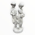 22nice4me Garden Statues white concrete first love statue featuring a man and woman in a romantic pose