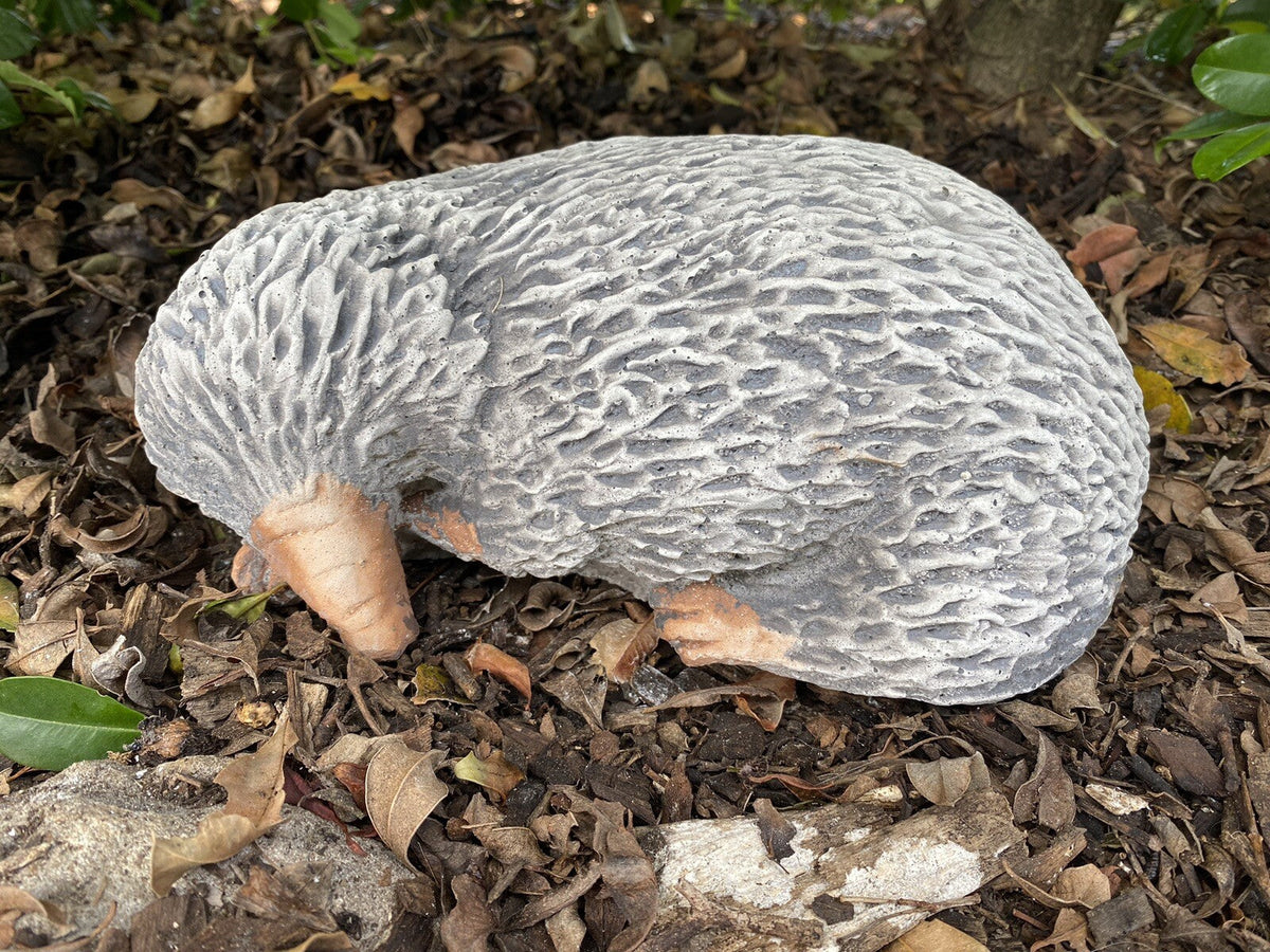 22nice4me Garden Statues hand-painted concrete echidna statue for outdoor garden decor