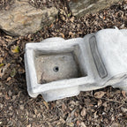 22nice4me Garden Statues concrete 1954 Ford F100 pickup truck garden planter with a matte grey finish
