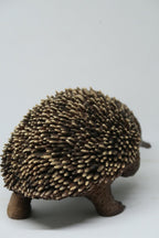 22nice4me Garden Statues hand-painted poly resin Australian echidna figurine with realistic textured spines