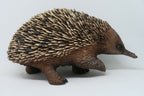 22nice4me Garden Statues hand-painted poly resin Australian echidna figurine with realistic textured spines