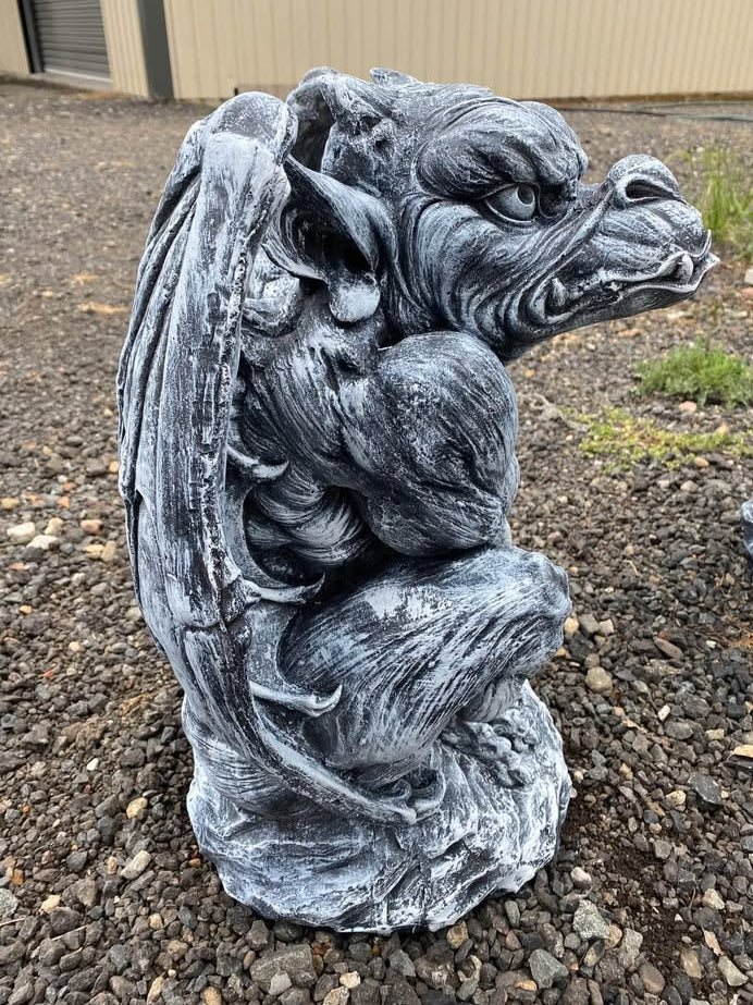 Large Gargoyle Statue Animal Concrete Cement Garden Australian Made