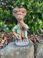 E T Phone Home Garden Statue Ornament Animal Concrete Cement Australian Made