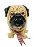 Little Paws Prince The Pug Dog Pet Figurine Statue~ Home Decor Ornament