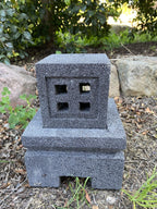 Garden Lantern Ornament Pagoda Chinese Japanese Lantern décor large 45 cm