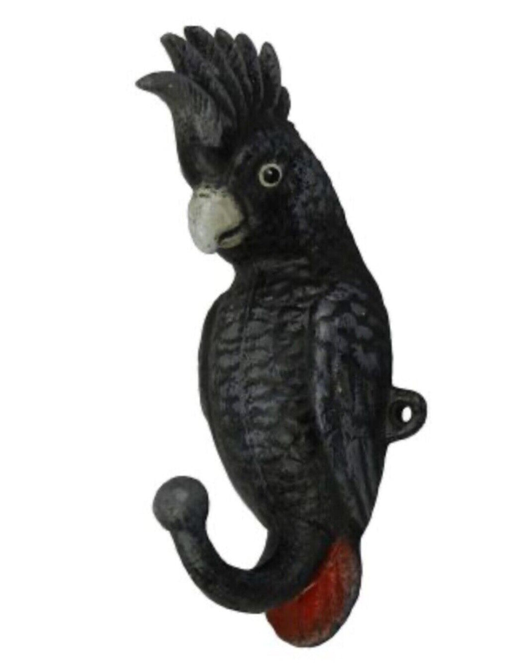 Cast Iron Bird Hook Clothes Hanger - Cockatoo Galah Magpie Rosella Kookaburra
