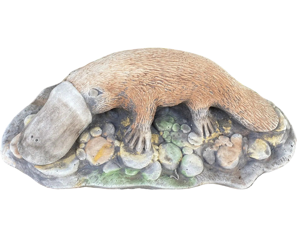 Australian Native Platypus Animal Concrete Cement Garden Statue Australian Made