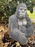 Gorilla Ape Monkey Statue Ornament Animal Concrete Cement Garden Australian Made