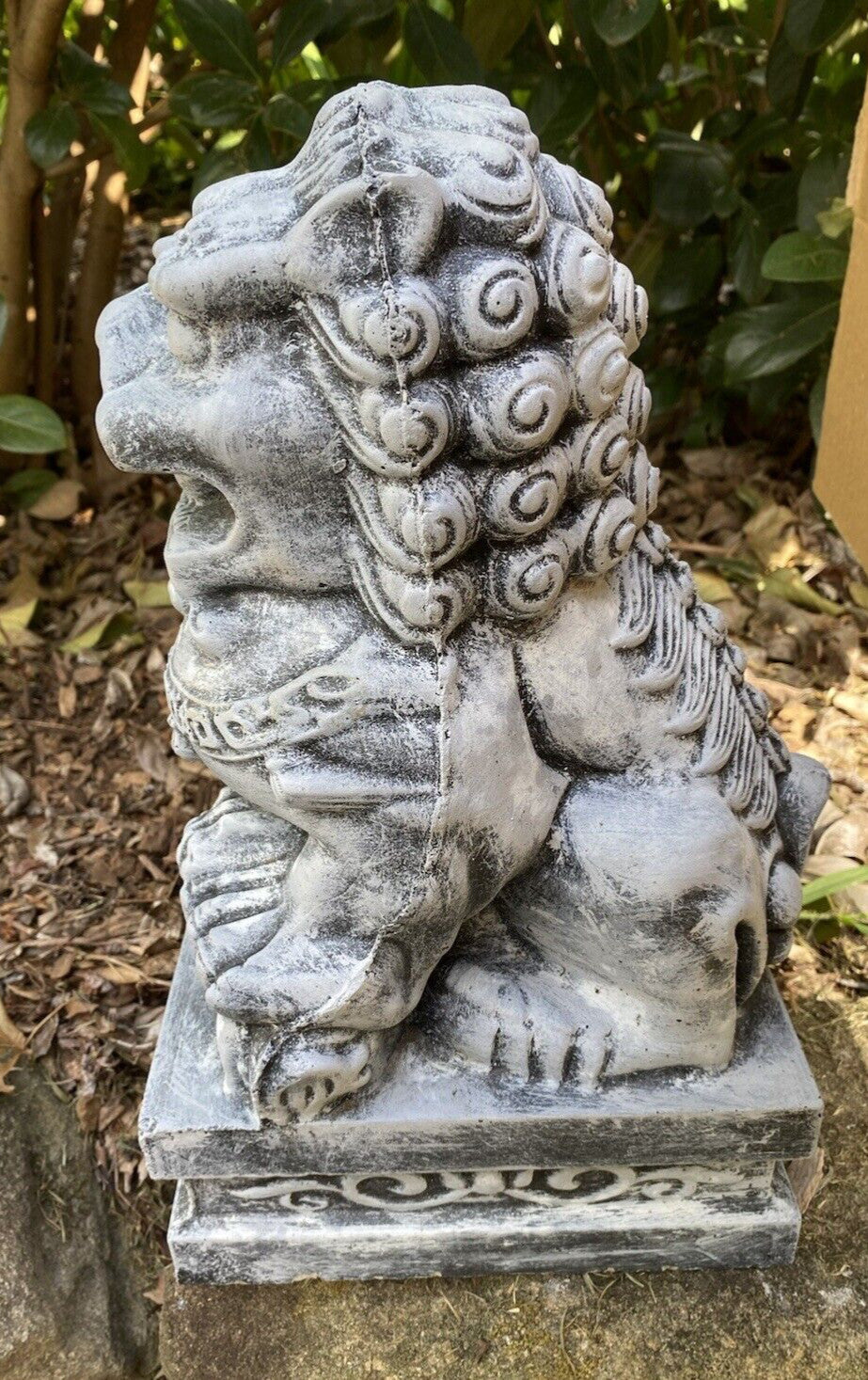 Foo Dog Guardian Lion Statue Concrete Cement Garden Statue Australian Made
