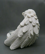 Memorial Praying Cherub Angel With 3 Tealight Tea Light Candle Holder Gift