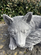Australian Made Concrete Fox Garden Statue | Outdoor Wildlife Ornament
