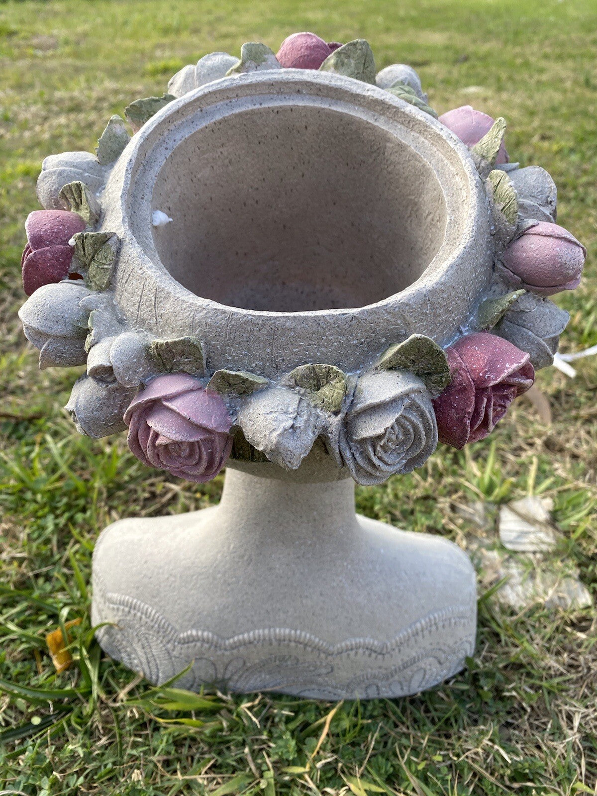 Alexina Princess - Resin Head Planter Pot for Succulents Cactus Indoor  Plants