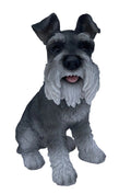 SCHNAUZER STATUE PUPPY DOG MEMORIAL ANIMAL GARDEN ORNAMENT SCULPTURE