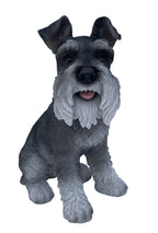 SCHNAUZER STATUE PUPPY DOG MEMORIAL ANIMAL GARDEN ORNAMENT SCULPTURE