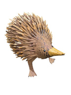 Australian Echidna Garden Art Pond Ornament Statue  Long Handcrafted Metal