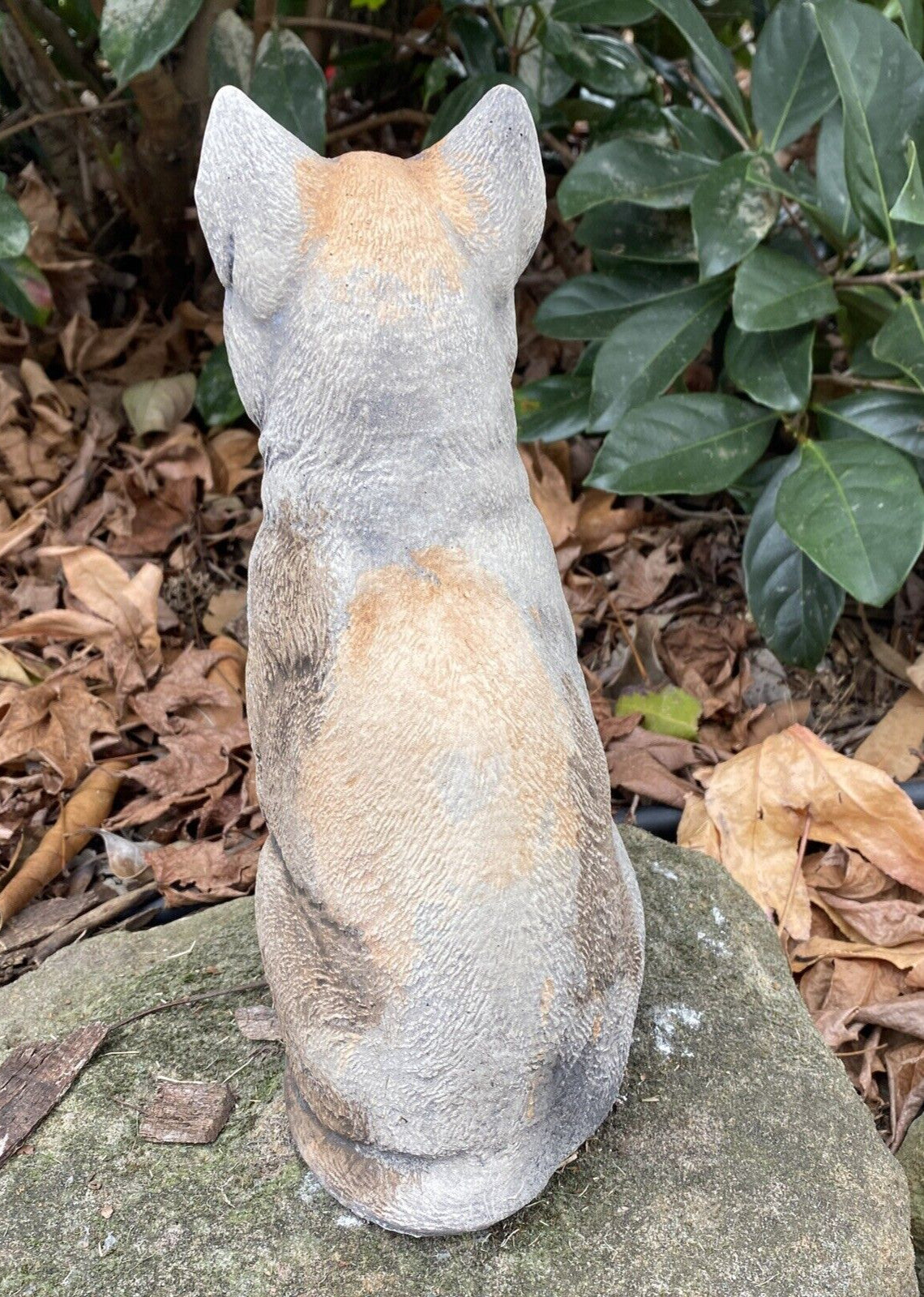 Cat Statue Memorial Kitten Tortoiseshell Animal Concrete Cement Australian Made
