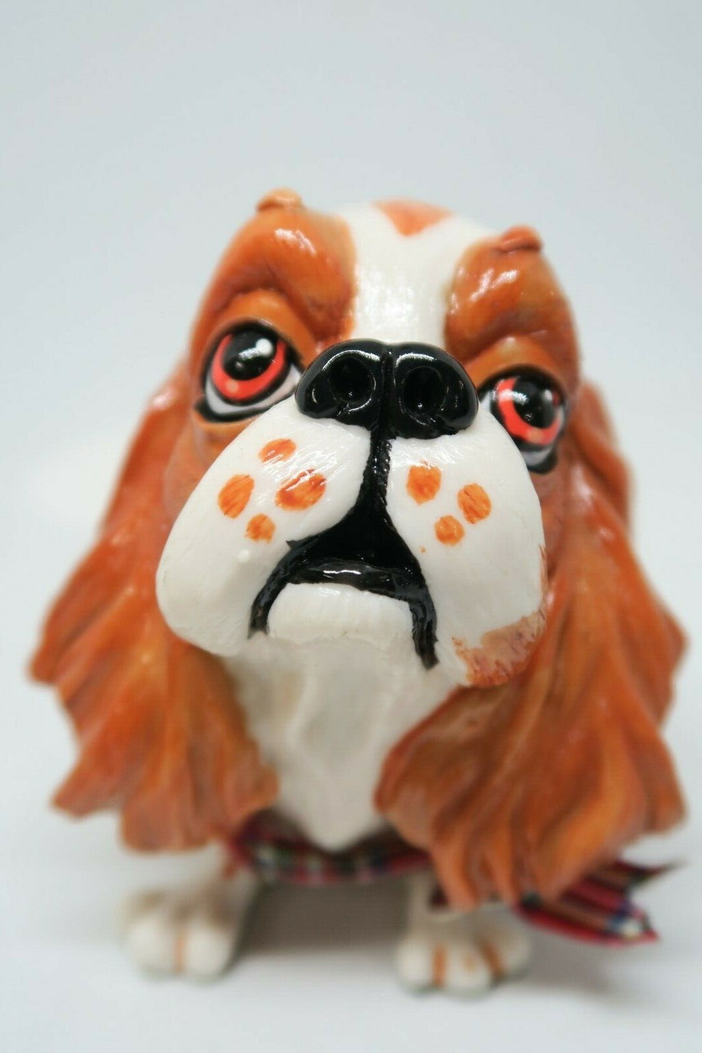 Little Paws Trudi The Cavalier King Charles Dog Figurine Statue Ornament