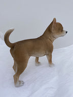 CHIHUAHUA STATUE PUPPY DOG MEMORIAL ANIMAL GARDEN ORNAMENT SCULPTURE