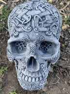 Skull Statue Ornament Animal Concrete Cement Garden Australian Made