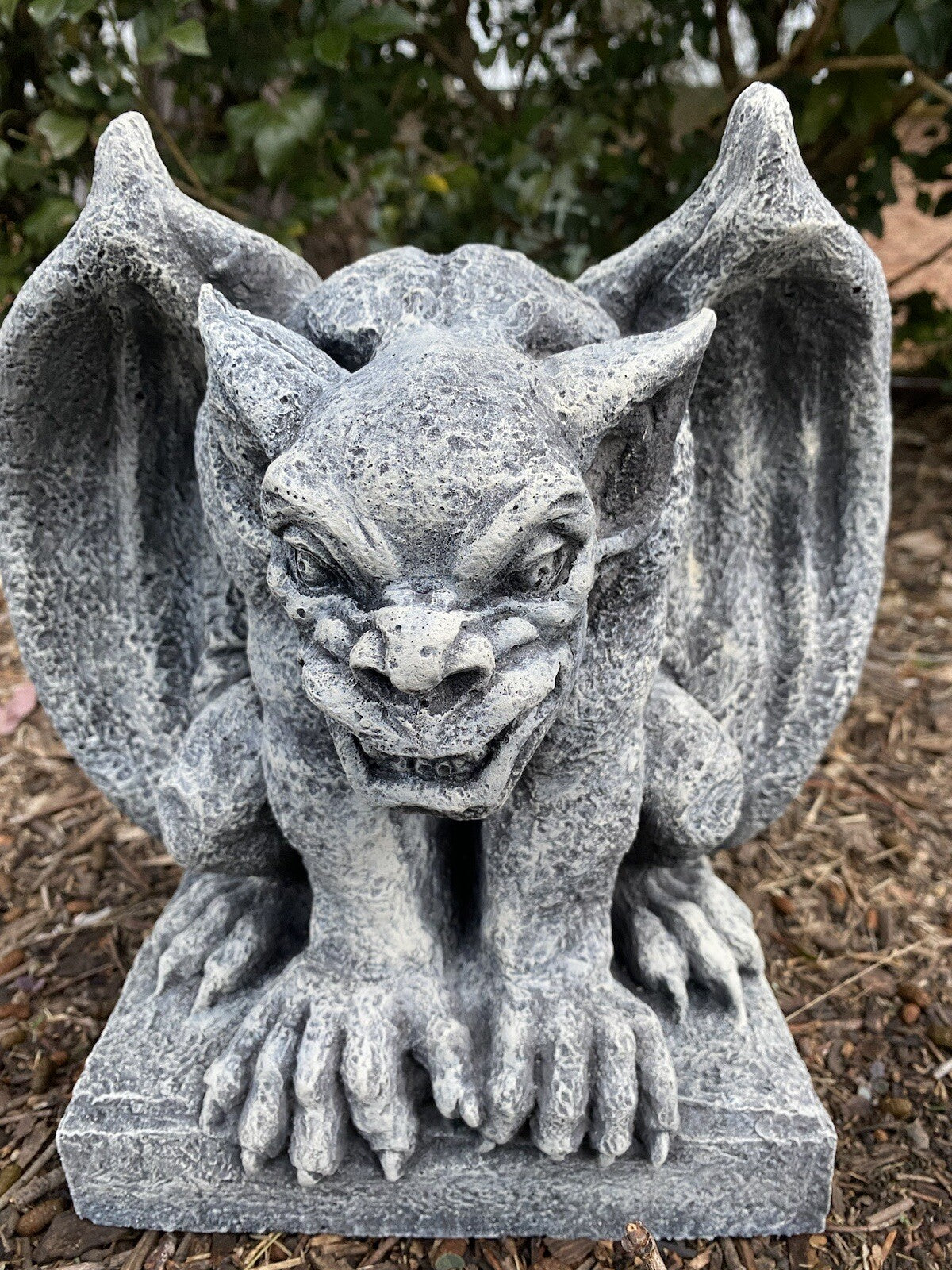 Gargoyle Statue Ornament Animal Concrete Cement Garden Australian Made