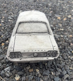 1966 Mustang Concrete Car Statue | Classic Car Ornament