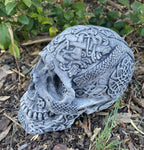 Skull Statue Ornament Animal Concrete Cement Garden Australian Made