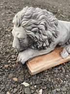 Guardian Lion Pair Statue Concrete Cement Garden Statue Australian Made