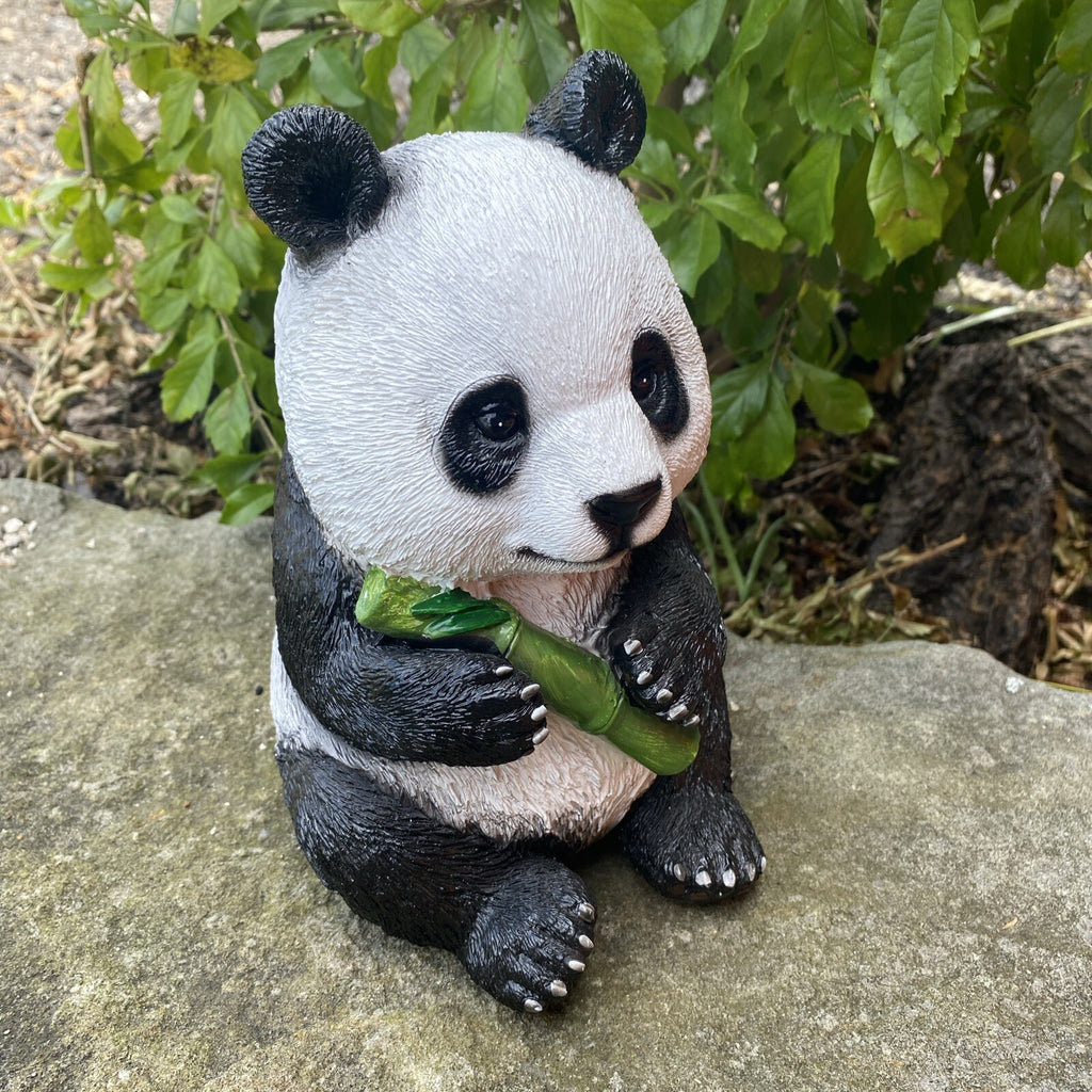 PANDA ANIMALGARDEN STATUE ORNAMENT FIGURINE SCULPTURE