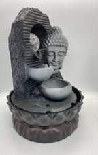 BUDDHA DRIFT WATER FEATURE FOUNTAIN INDOOR OUTDOOR BENCH TOP HOME DECOR