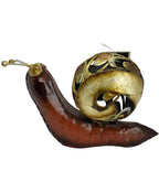 METAL GARDEN SNAIL ANIMAL GARDEN STATUE ORNAMENT FIGURINE GIFT