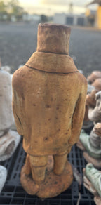 Concrete Ned Kelly Garden Statue | Australian Bushranger Ornament Pick Up Only