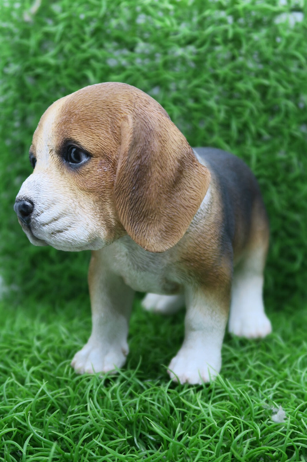 BEAGLE STANDING DOG ANIMAL GARDEN STATUE ORNAMENT FIGURINE SCULPTURE MEMORIAL