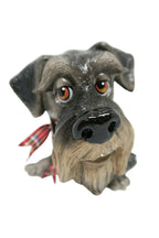 Little Paws Zak The Schnauzer Dog Figurine Statue Ornament Home Decor