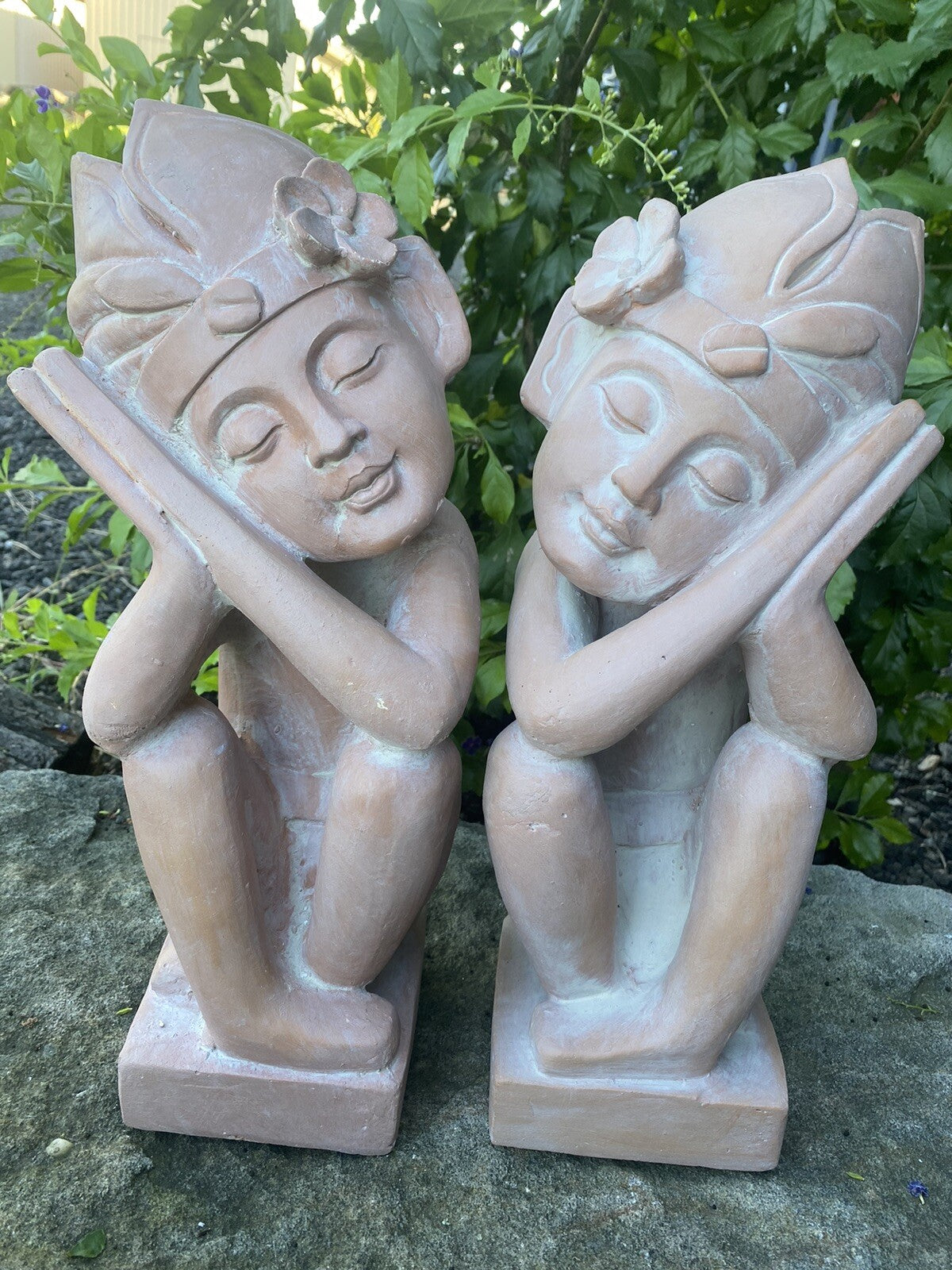 Balinese Bali Girls Women Garden Statue Ornament