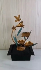 Hummingbird Garden indoor / Outdoor table top Water fountain feature Home Decor