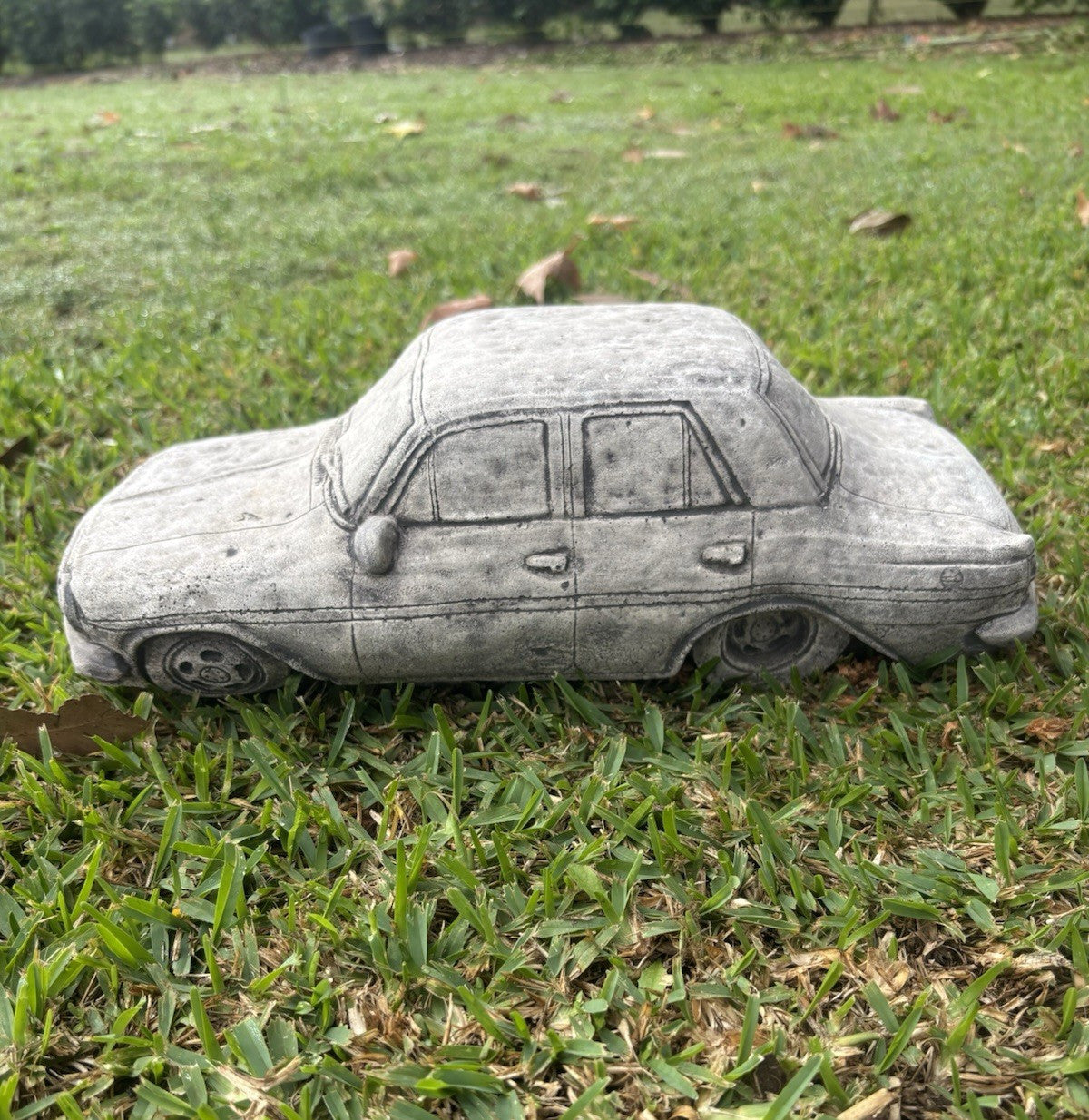 Concrete 1964 EH Car Statue Vintage Australian Garden Decor