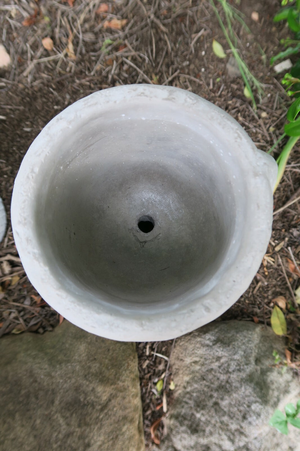 HEAD POT PLANT PLANTER WITH MESH LOOK SUCCULENT GARDEN FEATURE SET OF 2 LARGE