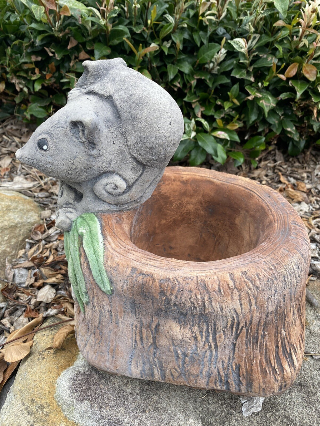 Possum Planter Garden Concrete Cement Garden Statue Australian Made
