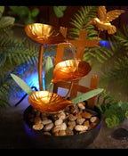 Hummingbird Garden indoor / Outdoor table top Water fountain feature Home Decor