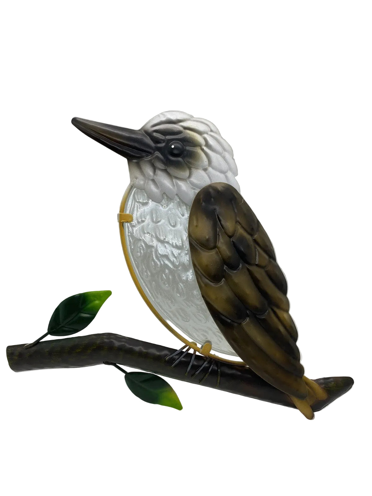 Australian Kookaburra Bird Metal Wall Art Hanger Indoor Outdoor Decor Garden