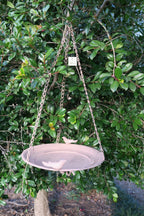 Wild Bird Feeder Wren Garden Outdoor Metal Hanging with Bird Design  30x30X56 cm