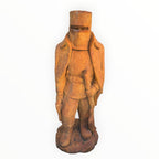 Concrete Ned Kelly Garden Statue | Australian Bushranger Ornament Pick Up Only