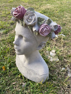 Alexina Princess - Resin Head Planter Pot for Succulents Cactus Indoor  Plants