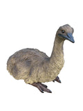 Emu Sitting Realistic Ornament Statue Garden Sculpture Décor  XLarge 65 cm