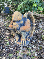 Gargoyle Statue Animal Concrete Cement Garden Australian Made Gery