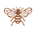 Bee Corten Statue Garden Pot Sitters Sitter Hanger Ornament Small Set of 2