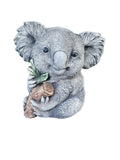 Koala With Leaves Statue Ornament Animal Concrete Cement Garden Australian Made
