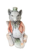 Willow Mr Todd Fox Animal Concrete Cement Garden Statue Australian Made