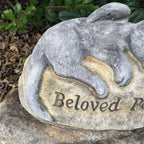 Cat Kitten Memorial Statue Ornament Animal Concrete Cement Garden Australia Made